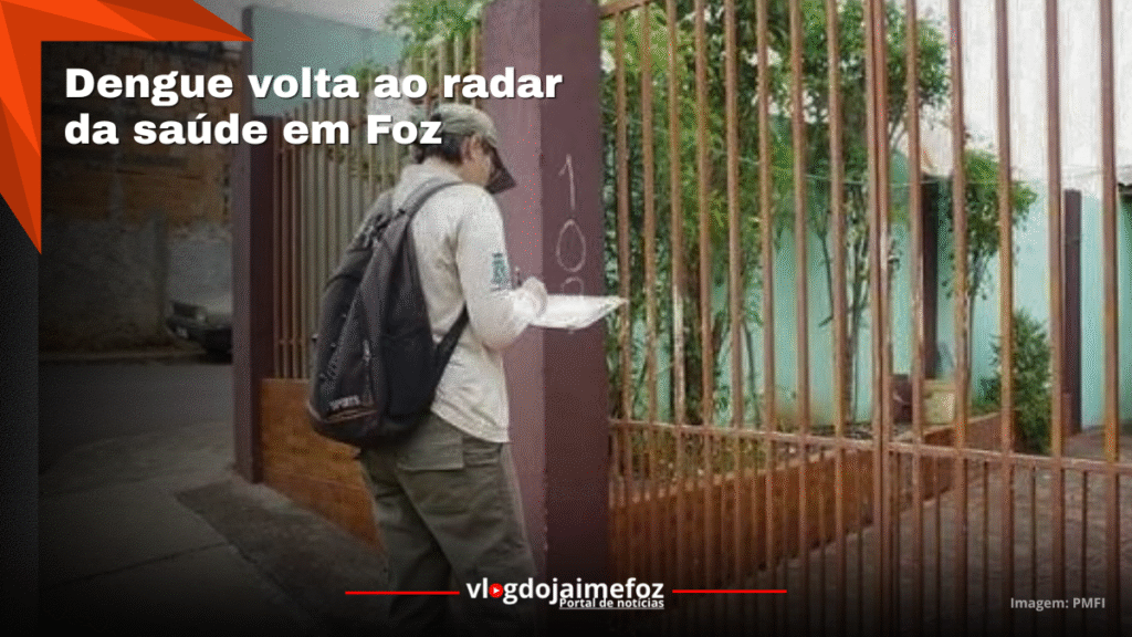 Dengue volta ao radar da saúde em Foz e coloca moradores em alerta