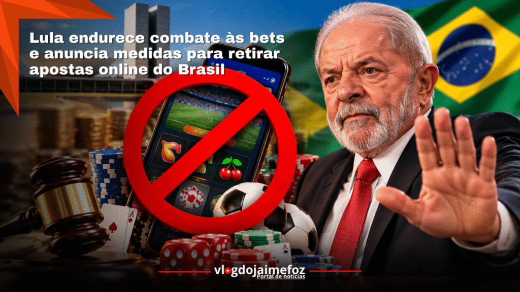 Lula endurece combate às bets e anuncia medidas para retirar apostas online do Brasil