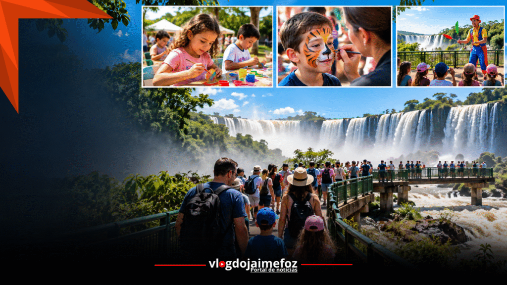 Cataratas abrem mais cedo e terão atrações gratuitas para famílias no feriadão em Foz