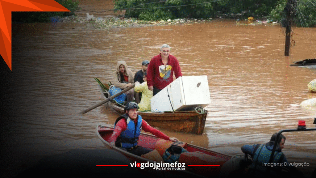 Cheia do Rio Paraná já desalojou 1.500 famílias em Ciudad del Este; moradores temem novas inundações