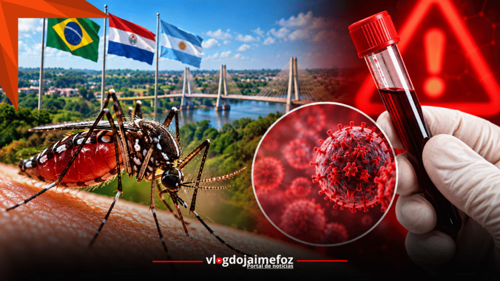 Caso de chikungunya acende alerta de saúde na fronteira entre Brasil e Paraguai