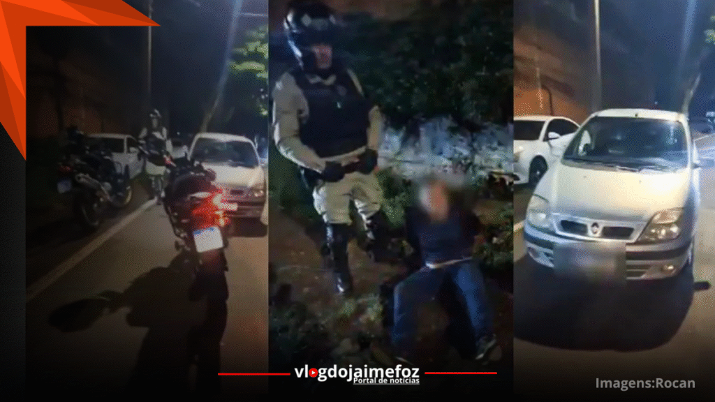 Homem é preso após suspeita de agressão contra companheira e confronto com policiais no Paraná